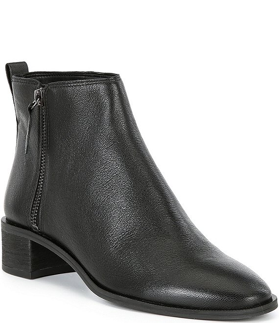 Dillards booties black online