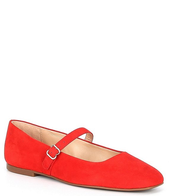 Copper Key Sweetie Suede Mary Jane Flats | Dillard's