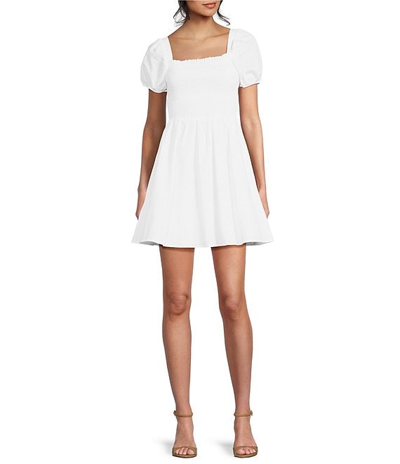 dillards white dress