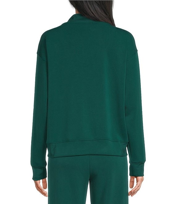 Copper Key Knit Quarter Zip Coordinating Pullover | Dillard's