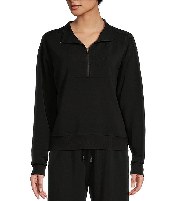 Copper Key Knit Quarter Zip Coordinating Pullover | Dillard's