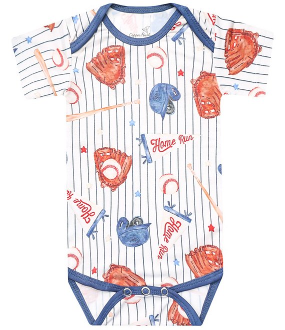 Copper Pearl Baby Boys Short Sleeve All-Star Bodysuit