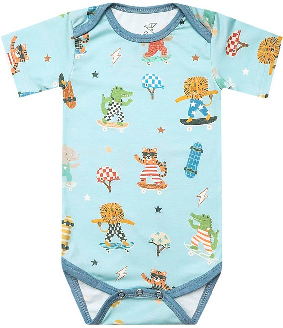 Copper Pearl Baby Boys Tanner Short Sleeve Bodysuit