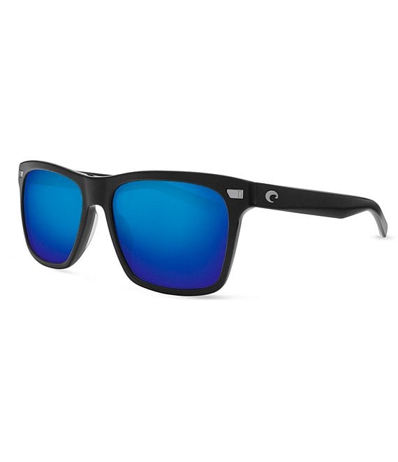 Color:Matte Black - Image 1 - Aransas Polarized Square Sunglasses