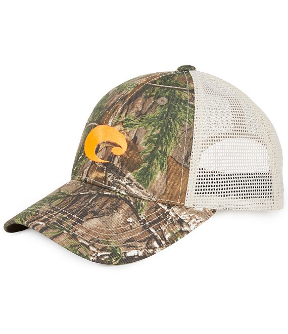 Costa Camouflage-Printed Mesh Trucker Hat