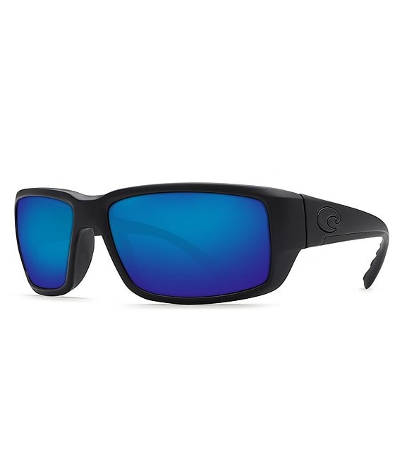 Costa Fantail Polarized Tonal Logo Wrap Sunglasses