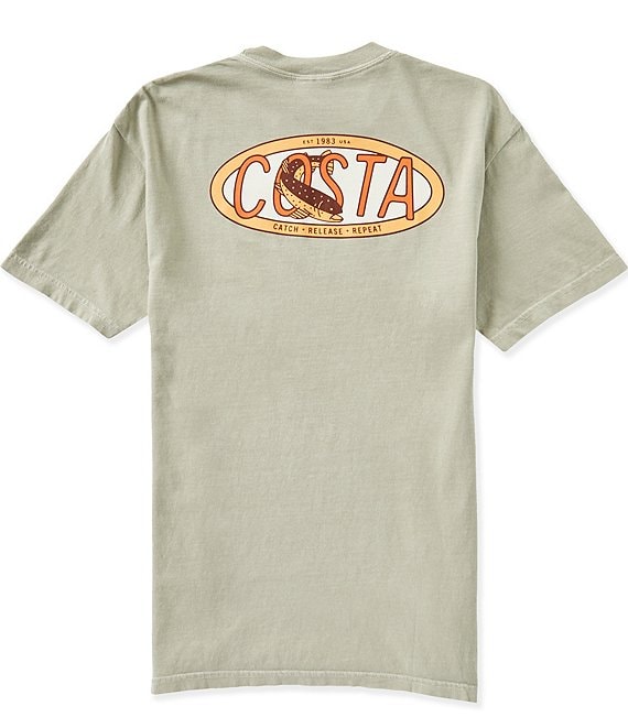 Costa Fish Badge Short Sleeve T-Shirt