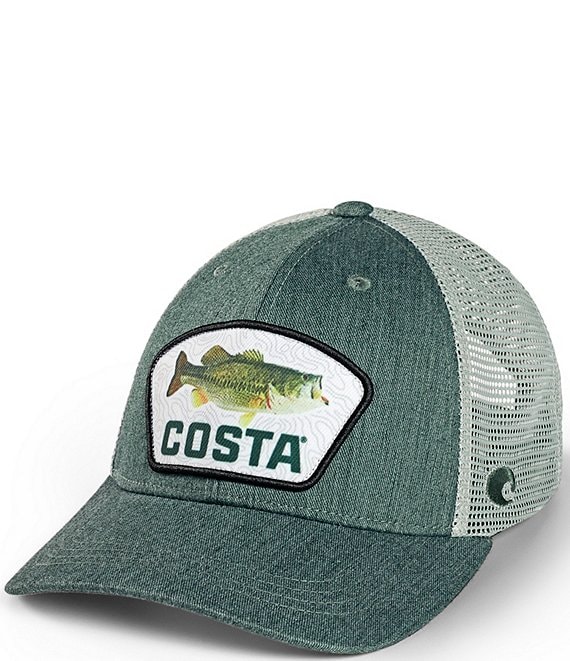 Costa Largemouth Bass Topo Trucker Hat