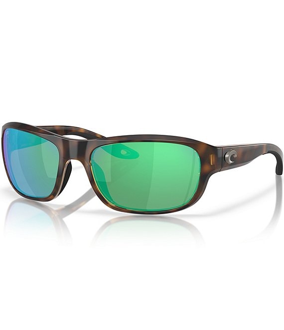 Costa Men's 6S9119 Clipperton 58mm Tortoise Rectangle