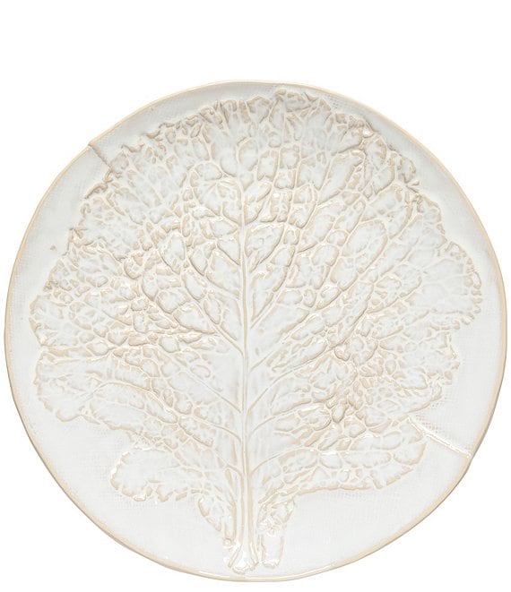 Costa Nova Silvina Collection Serving Plate, Fennel White - Image 1