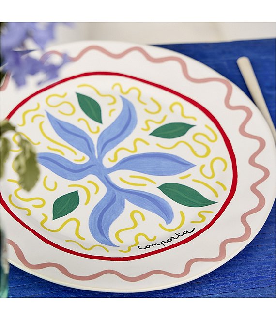 COSTA NOVA 4枚セット Costa Nova Summer Bliss Seaweed Dinner Plates, Set Of 4 | Dillard's