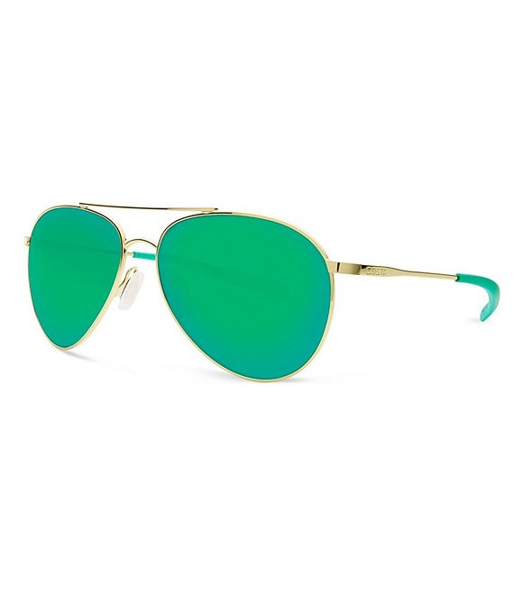 Ray Ban RB 3025 112/19 Aviator Large Metal Gold Frame Green Mirror  Sunglasses | eBay