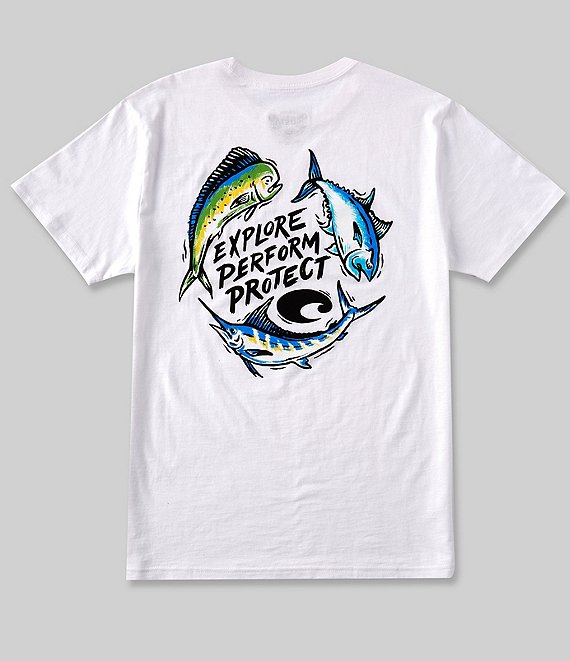 Costa Protect Offshore Short Sleeve T-Shirt | Dillard's