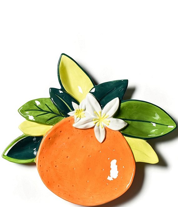 Coton Colors Orange Platter, Orange - Image 1
