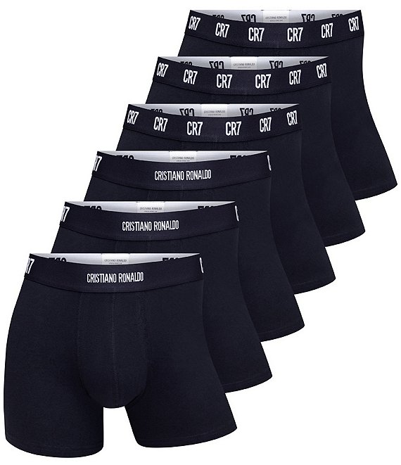 CR7 Cotton Blend Trunks 6-Pack