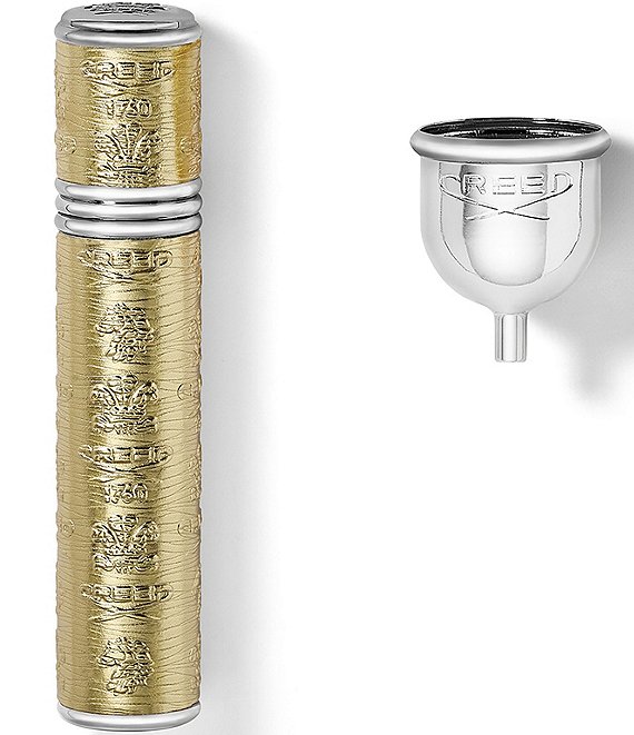 CREED Gold with Silver Trim Pocket Atomizer