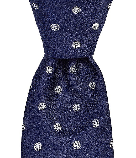 Cremieux Big & Tall Polka Dot Traditional Tie