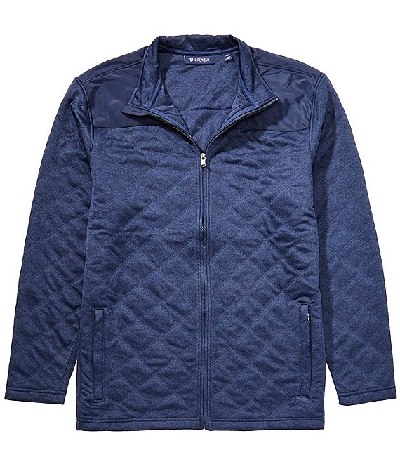 Cremieux Big & Tall Quilted Full Zip Jacket | Dillard's