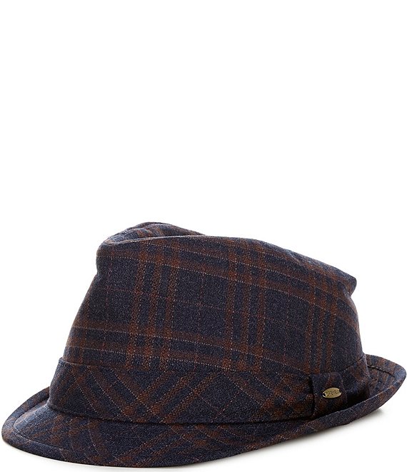 Cremieux Blue Label Classic Plaid Fedora