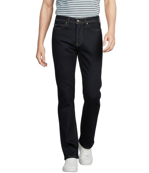 Cremieux Blue Label CMX Dark Denim Stretch Jeans, Dark Rinse - Image 1