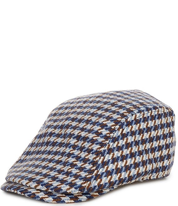 Cremieux Blue Label Houndstooth Ivy Hat