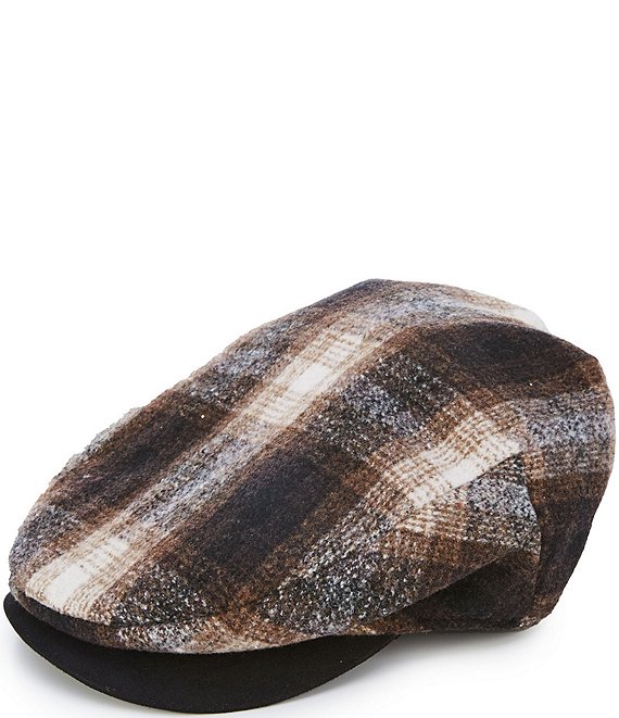 Cremieux Blue Label Large Plaid Driver Hat