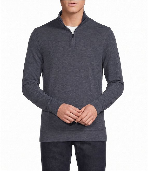 Cremieux Blue Label Performance Solid Quarter Zip Pullover