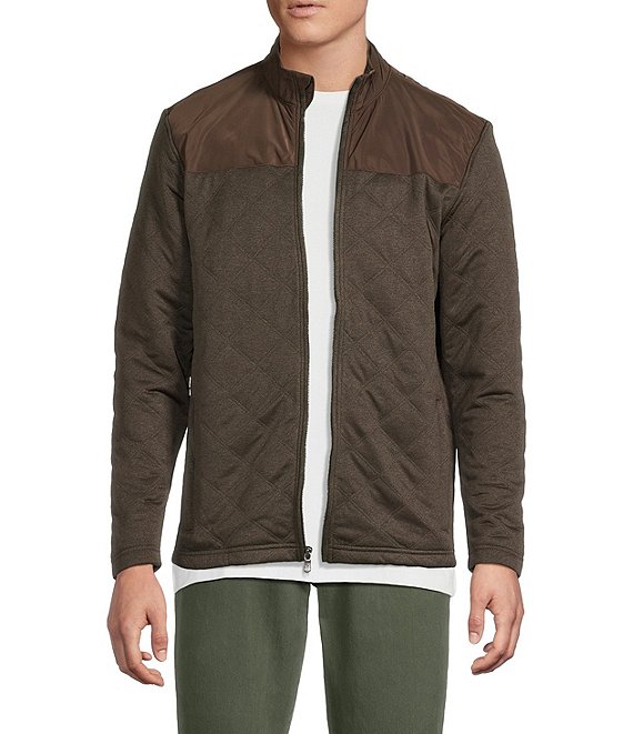 Cremieux Blue Label Quilted Full-Zip Jacket