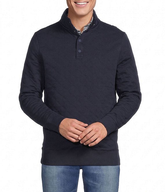 Cremieux Blue Label Quilted Pullover