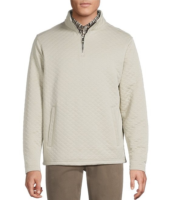 Cremieux Blue Label Quilted Quarter-Zip Pullover