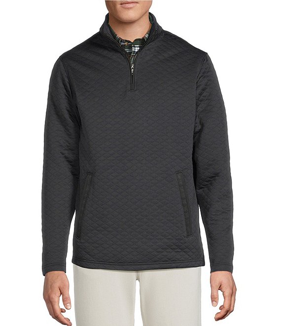 Cremieux Blue Label Quilted Quarter-Zip Pullover