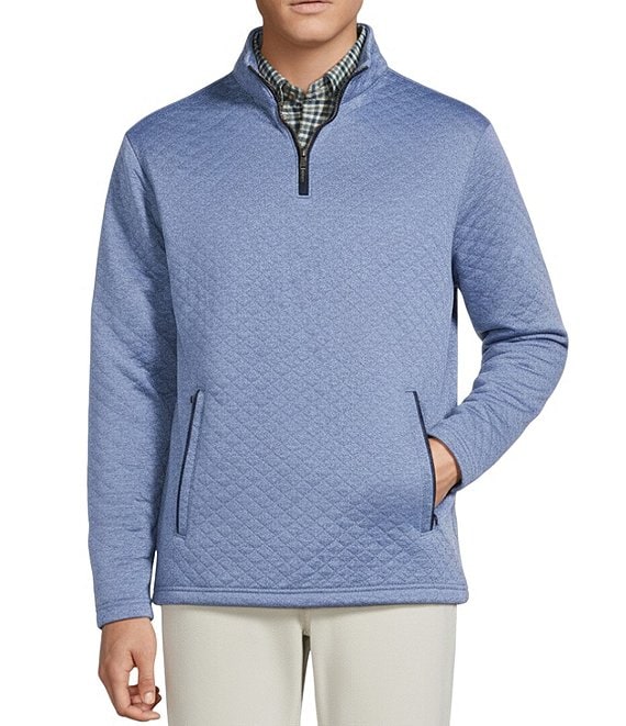 Cremieux Blue Label Quilted Quarter-Zip Pullover
