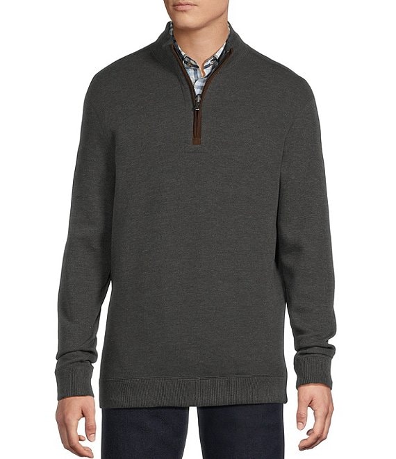 Cremieux Blue Label Reversible Quarter-Zip Pullover