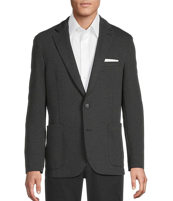 Cremieux Blue Label Solid Pique Blazer