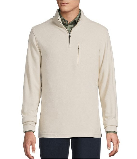 Cremieux Blue Label Sweater Fleece Quarter-Zip Pullover | Dillard's