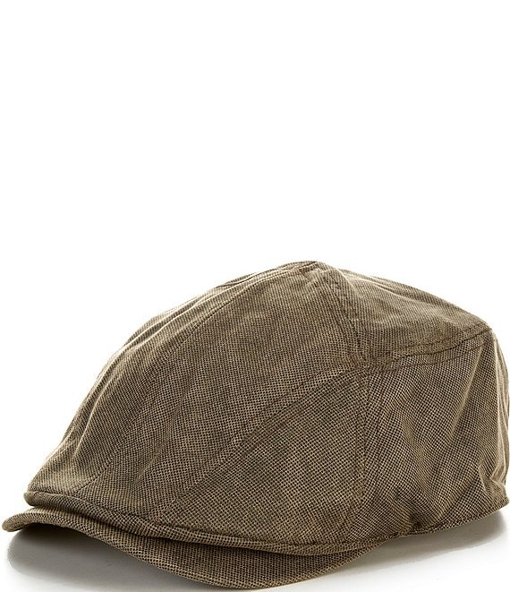 Cremieux Blue Label Weathered Waxed Driver Hat