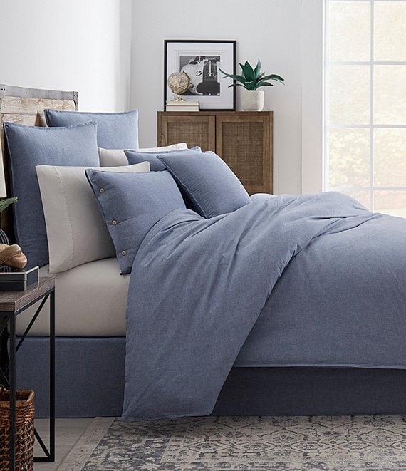 Cremieux Cameron Collection Chambray Comforter