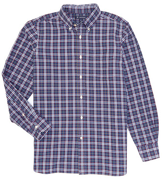 Cremieux Check Oxford Long-Sleeve Woven Shirt | Dillard's