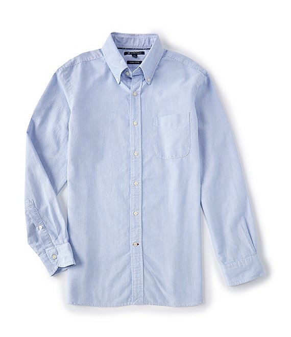 Cremieux Classic Stripe Oxford Long-Sleeve Woven Shirt | Dillard's