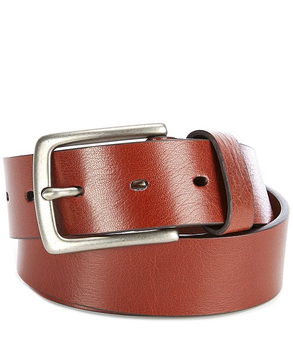 Cremieux Cut Toffey Tan Leather Belt | Dillard's