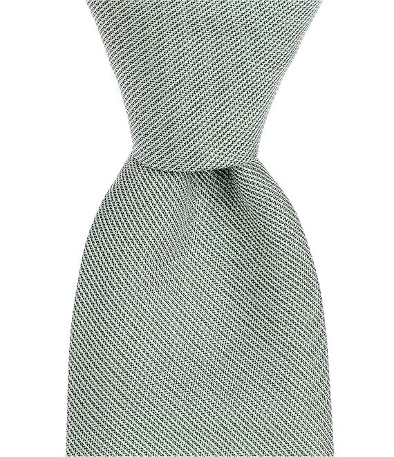Cremieux Dean Solid 3 3/8#double; Woven Silk Tie