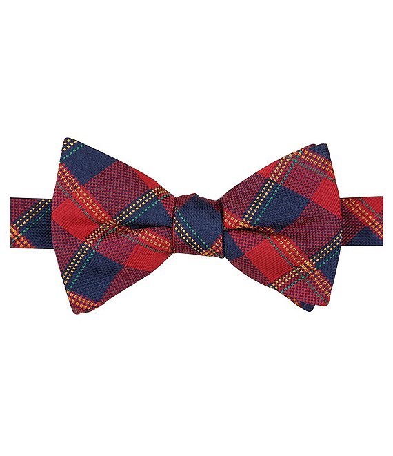 Cremieux Holiday Plaid Bow Tie