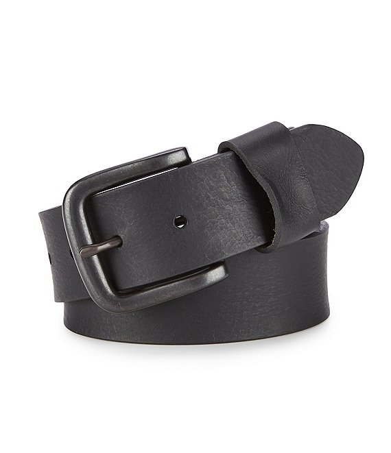 Cremieux Jeans Cut Edge with Wide Loop Leather Belt | Dillard's