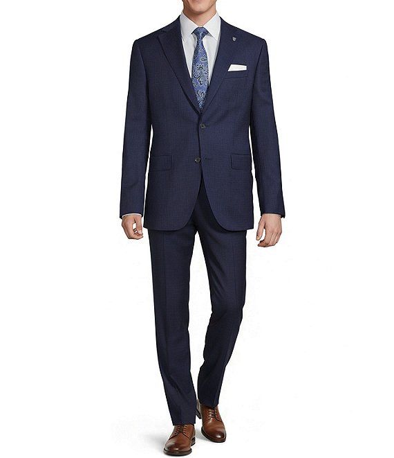 Cremieux Modern Fit Flat Front 2-Piece Suit