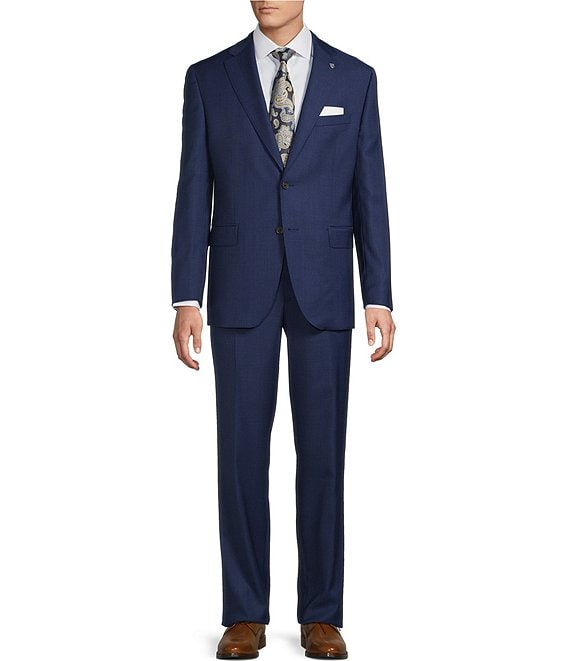 Cremieux Modern Fit Flat Front Fancy Pattern 2-Piece Suit