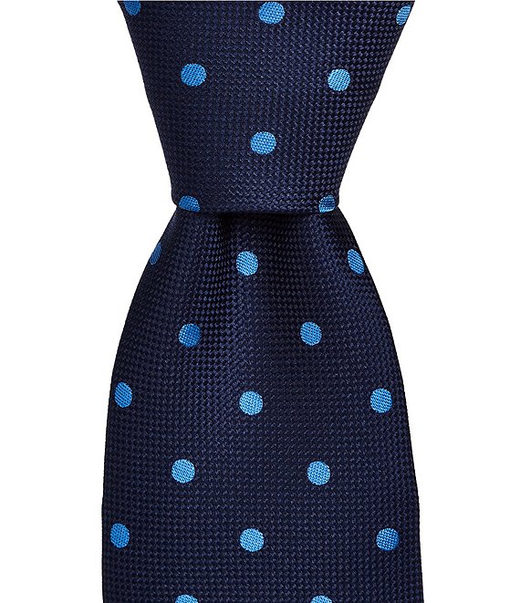 Cremieux Oxford Dot Traditional Silk Tie