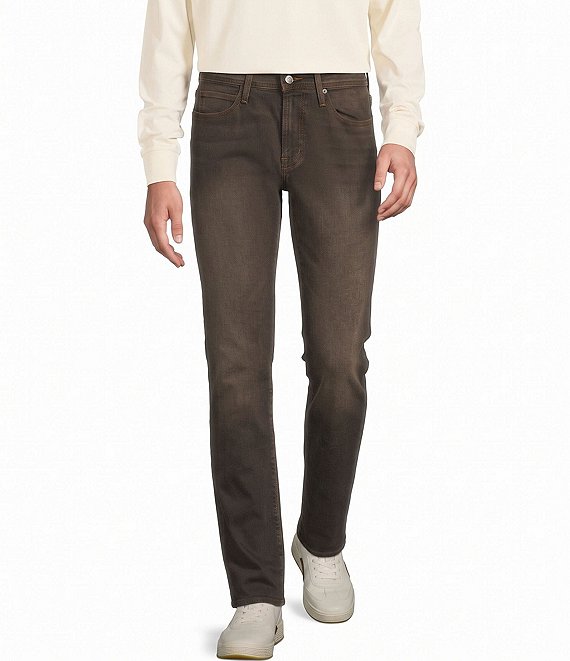 Cremieux Premium Denim Relaxed Straight Bark Stretch Jeans