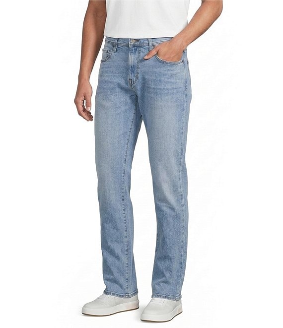 Cremieux Premium Denim Straight Light Wash Stretch Jeans