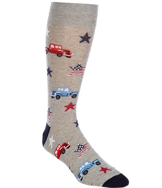 Cremieux Retro Truck Americana Crew Dress Socks | Dillard's