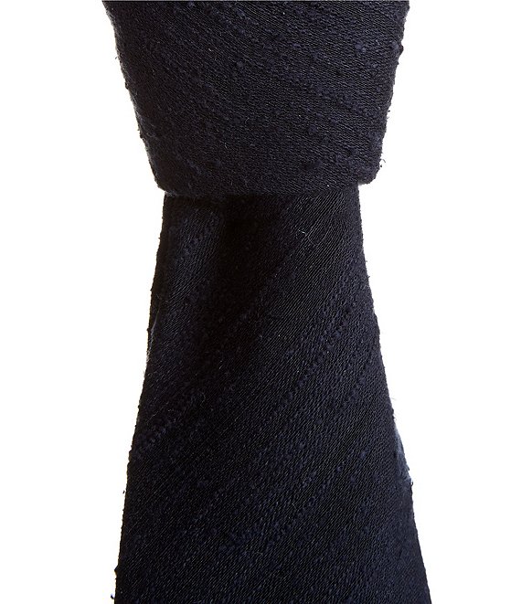 Cremieux Shantung Traditional Solid Silk Tie